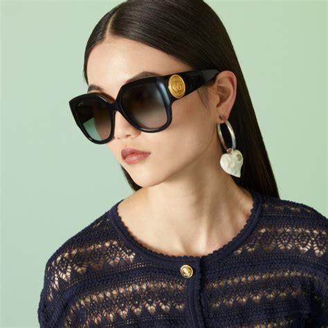 Gucci™ GG1407S Oversized Sunglasses .